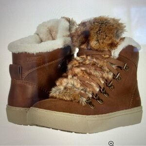 Cougar shoes Women's Daniel Fur Lined Brown waterproof Boots
